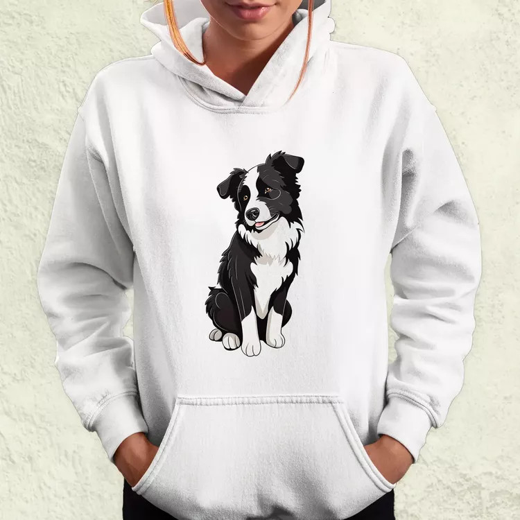 Border Collie v1 női pulóver