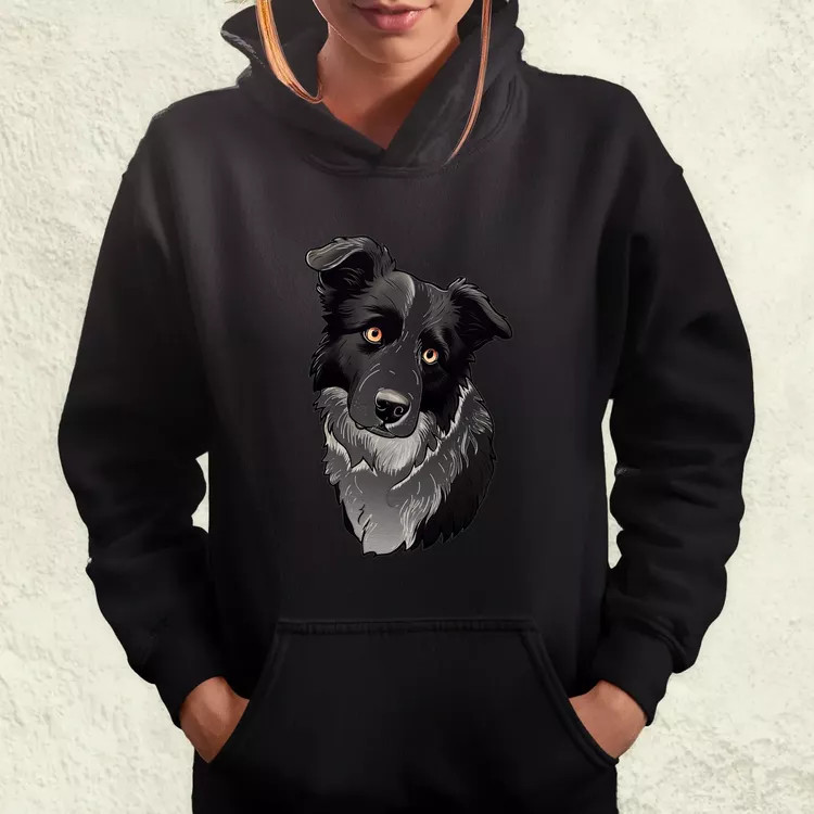 Border Collie v2 női pulóver