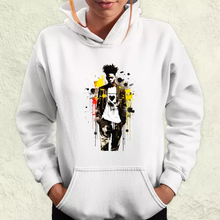 Basquiat béke és szeretet v4 női pulóver