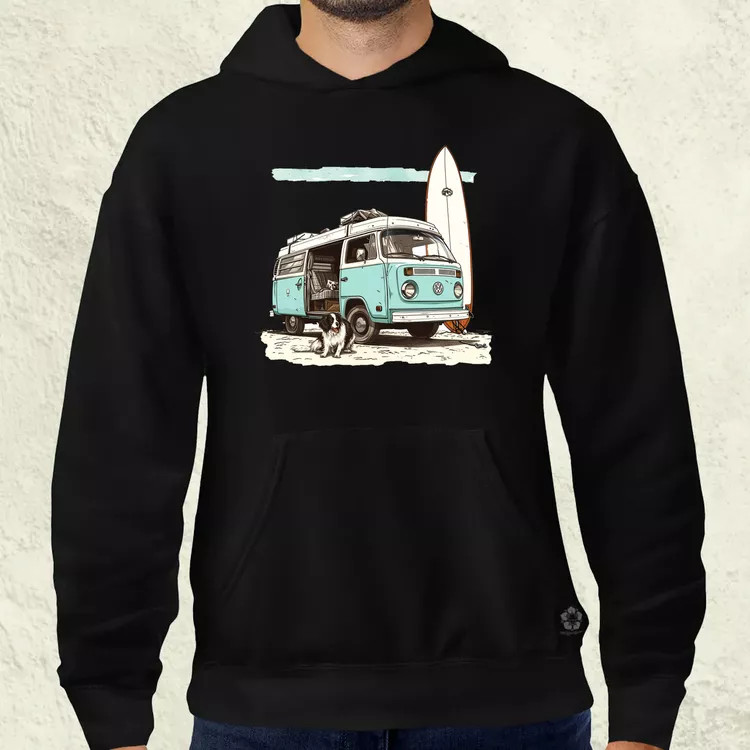 Campervan vibe v1 férfi pulóver