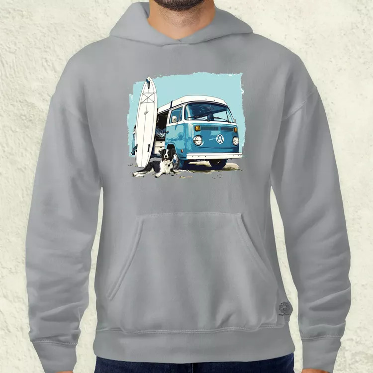 Campervan vibe v2 férfi pulóver