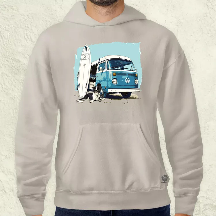 Campervan vibe v2 férfi pulóver