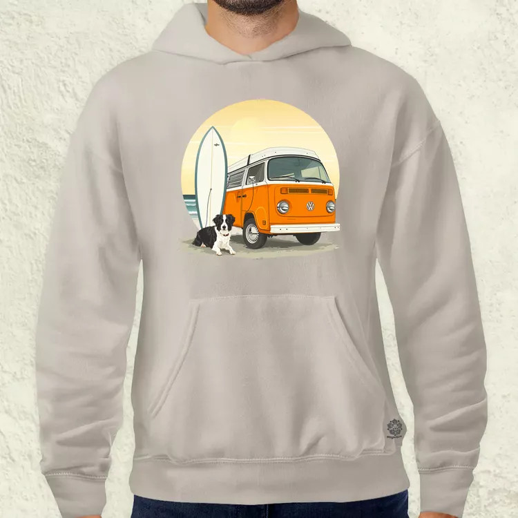 Campervan vibe v4 férfi pulóver