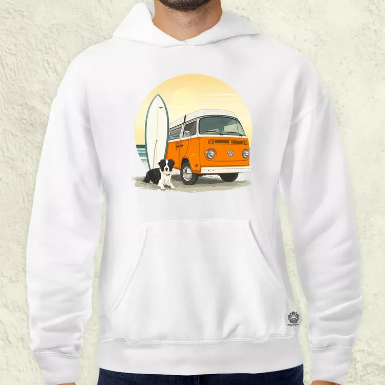 Campervan vibe v4 férfi pulóver