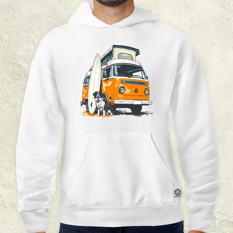 Campervan vibe v6 férfi pulóver