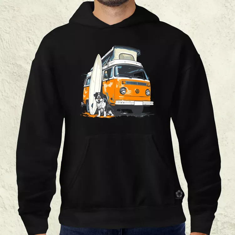 Campervan vibe v6 férfi pulóver