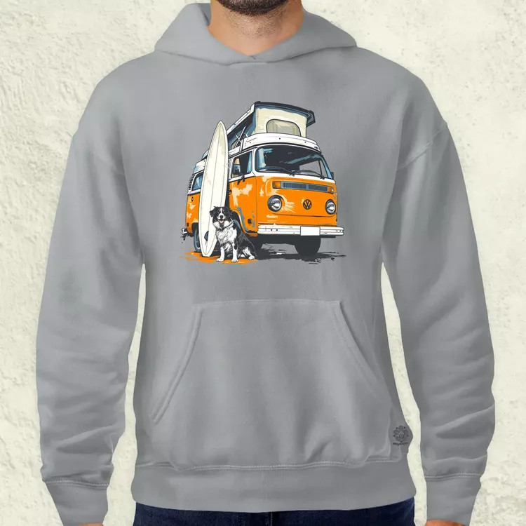 Campervan vibe v6 férfi pulóver