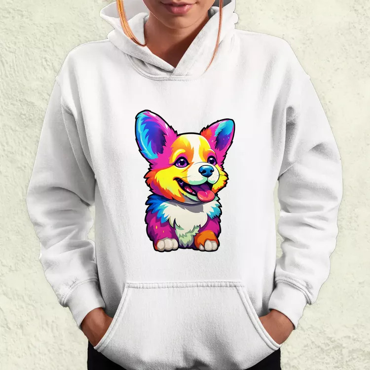 Corgi kölyök v1 női pulóver