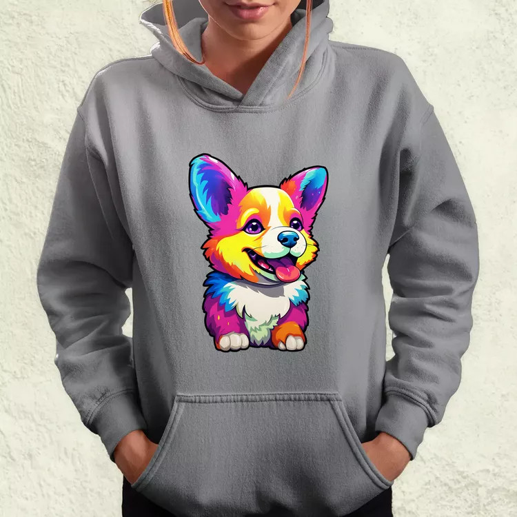 Corgi kölyök v1 női pulóver