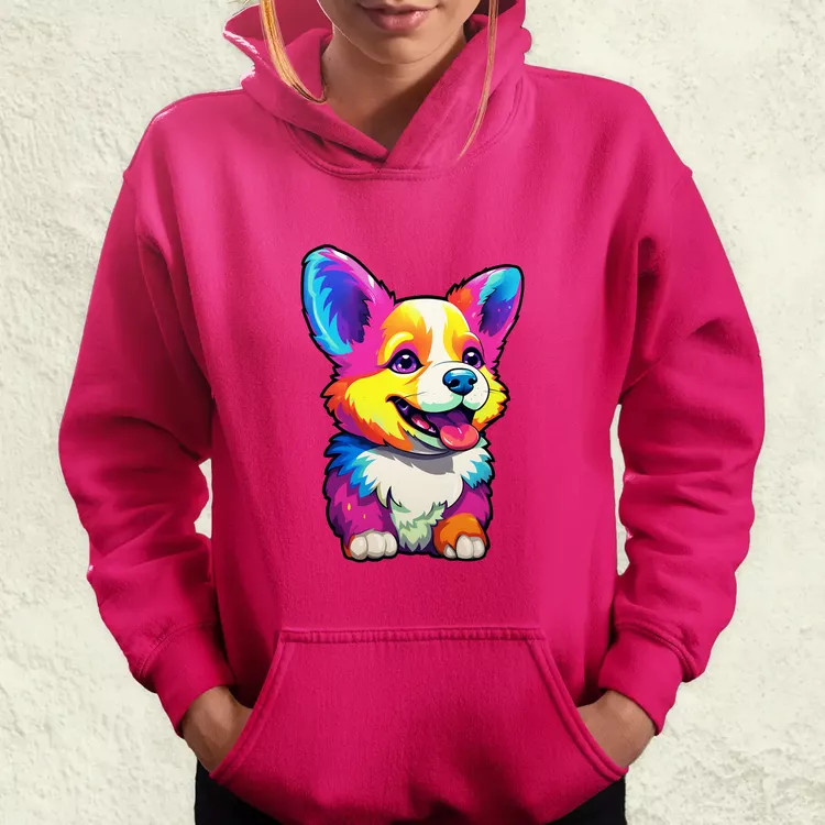 Corgi kölyök v1 női pulóver