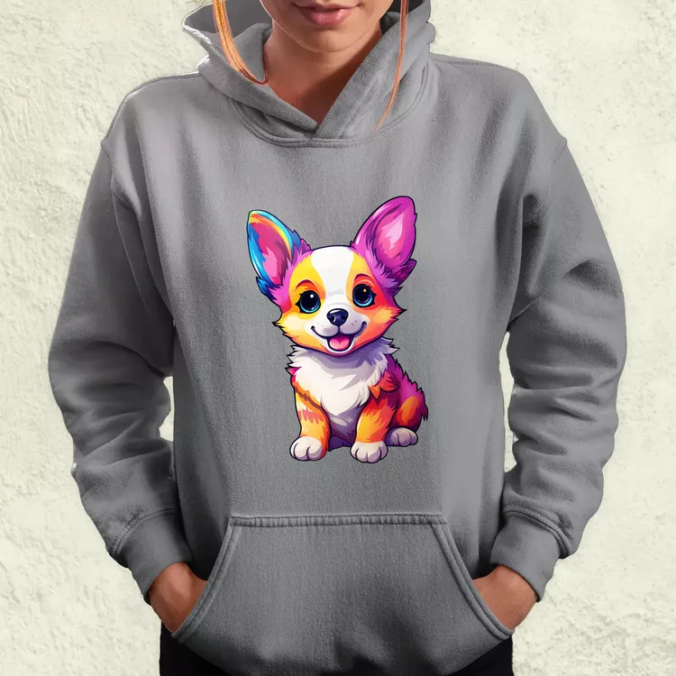 Corgi kölyök v2 női pulóver