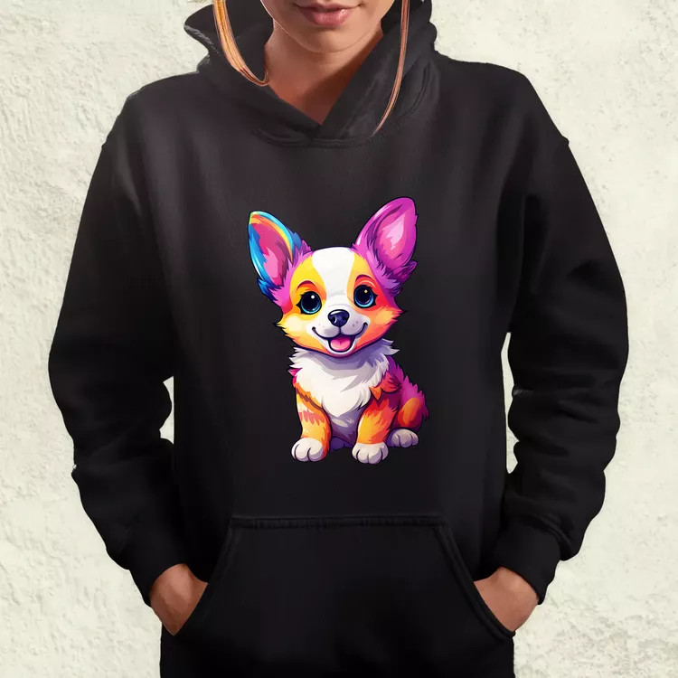 Corgi kölyök v2 női pulóver