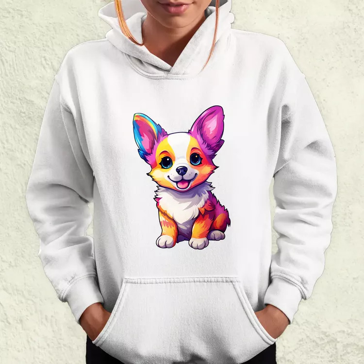 Corgi kölyök v2 női pulóver