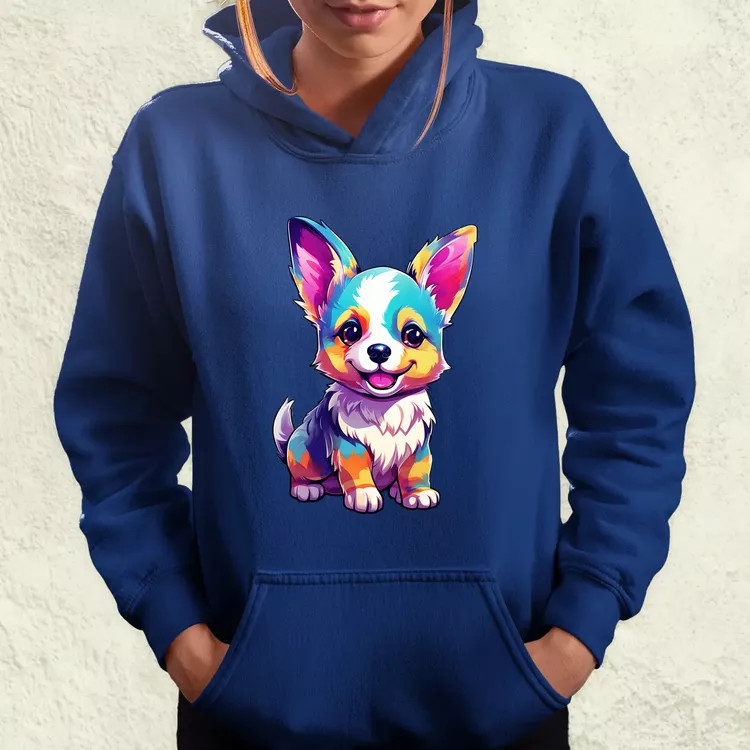 Corgi kölyök v3 női pulóver