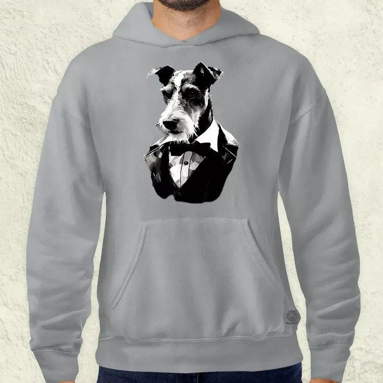 Fox Terrier nyomozó v1 férfi pulóver