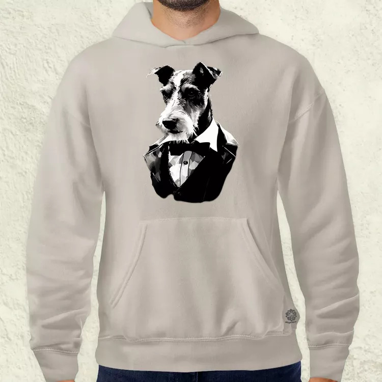 Fox Terrier nyomozó v1 férfi pulóver