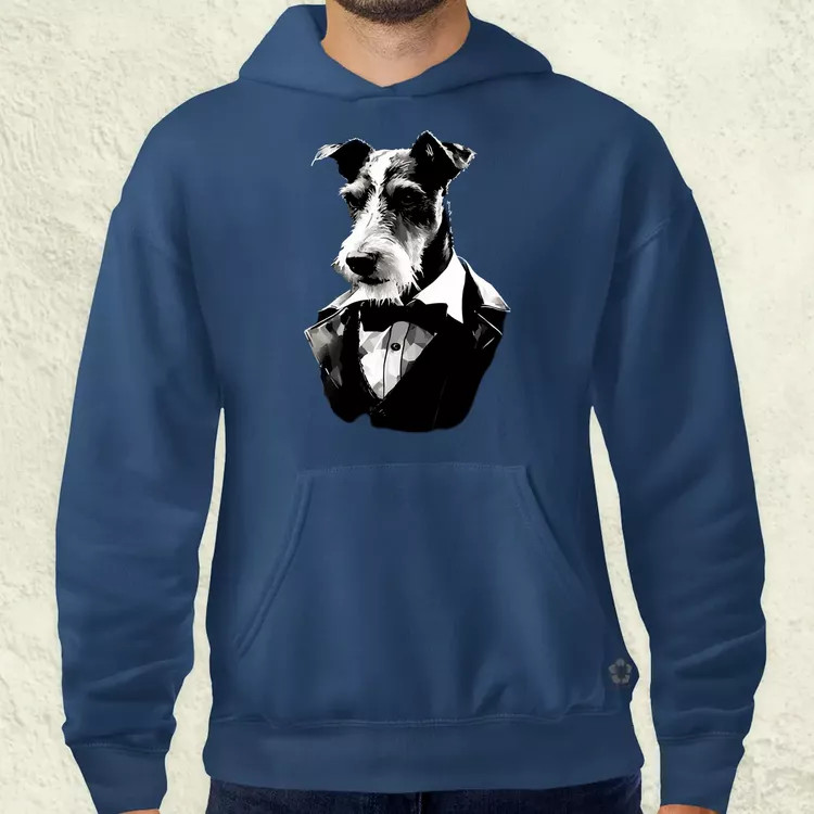 Fox Terrier nyomozó v1 férfi pulóver
