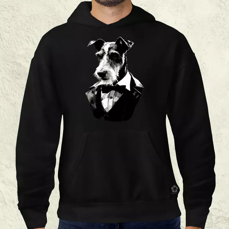 Fox Terrier nyomozó v1 férfi pulóver
