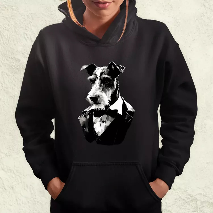 Fox Terrier nyomozó v1 női pulóver