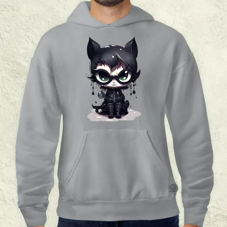 Kawaii macskalány v2 férfi pulóver