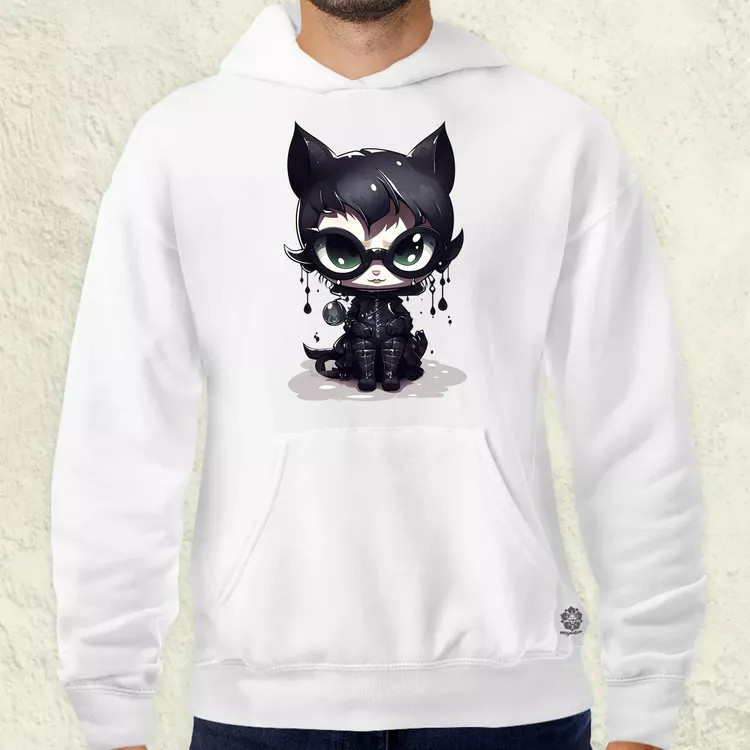Kawaii macskalány v2 férfi pulóver
