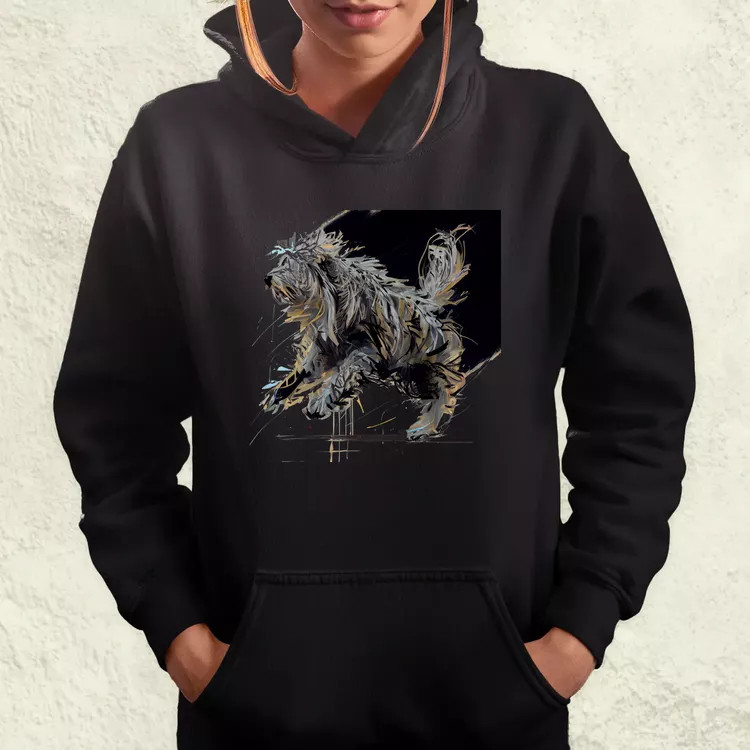 Magyar kutyák ugrik a komondor női pulóver