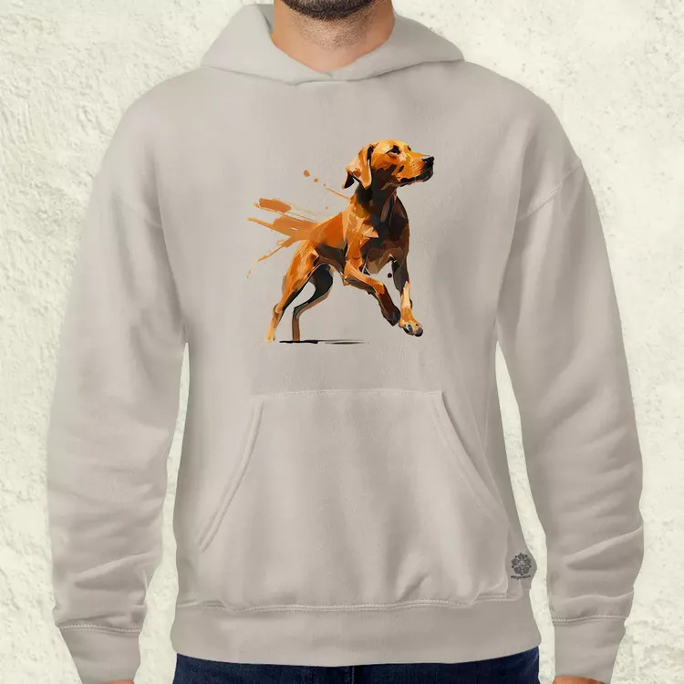 Magyar kutyák ugrik a vizsla férfi pulóver