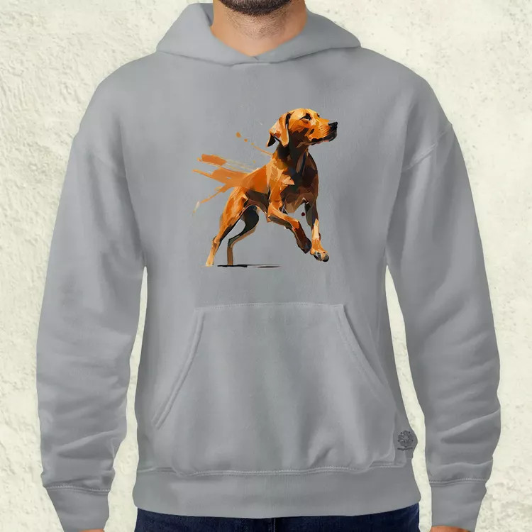 Magyar kutyák ugrik a vizsla férfi pulóver
