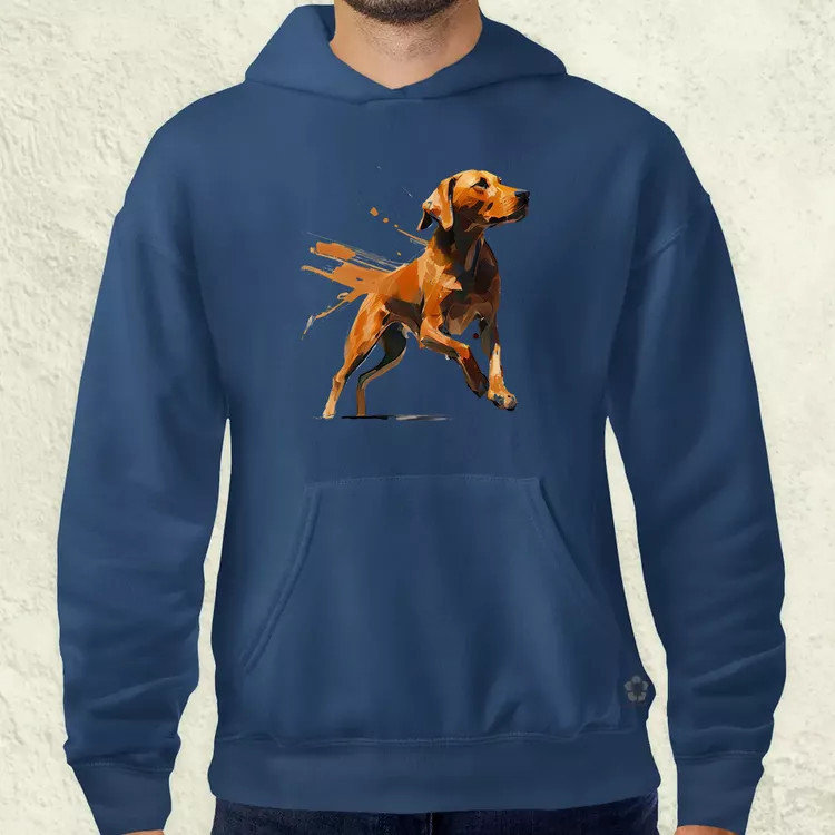 Magyar kutyák ugrik a vizsla férfi pulóver
