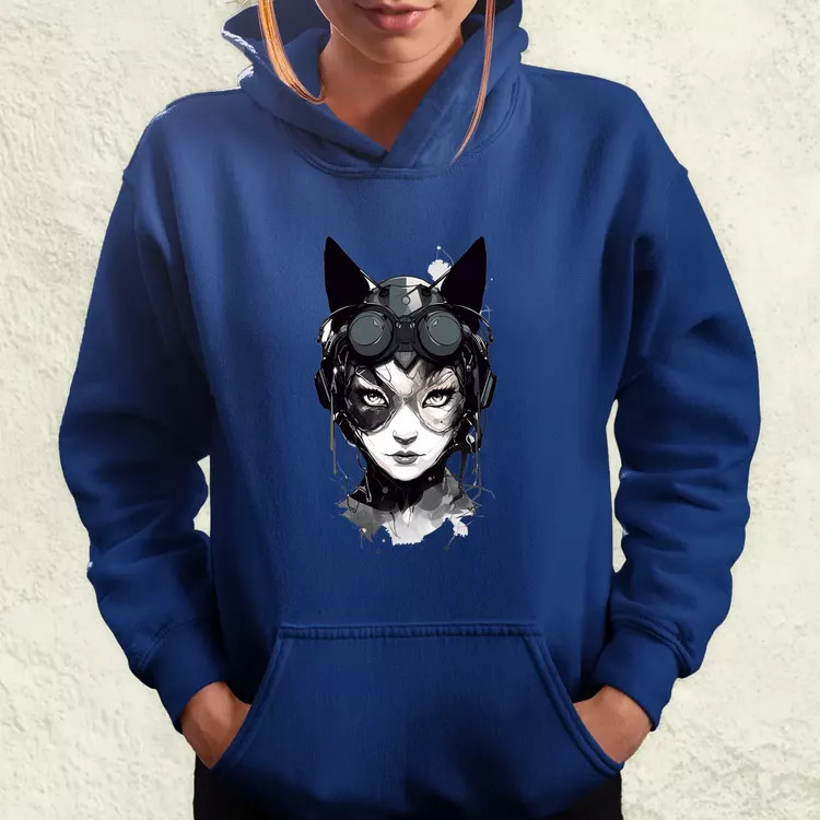 Kawaii macskalány v3 női pulóver