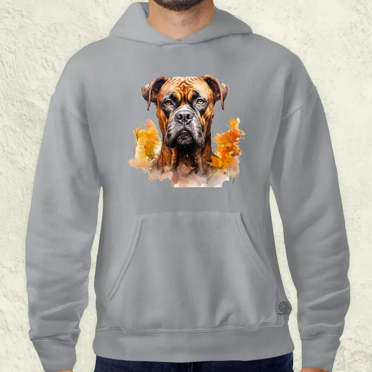Őszi Boxer v1 férfi pulóver
