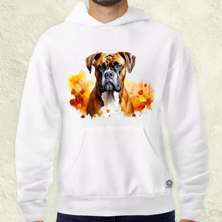Őszi Boxer v2 férfi pulóver