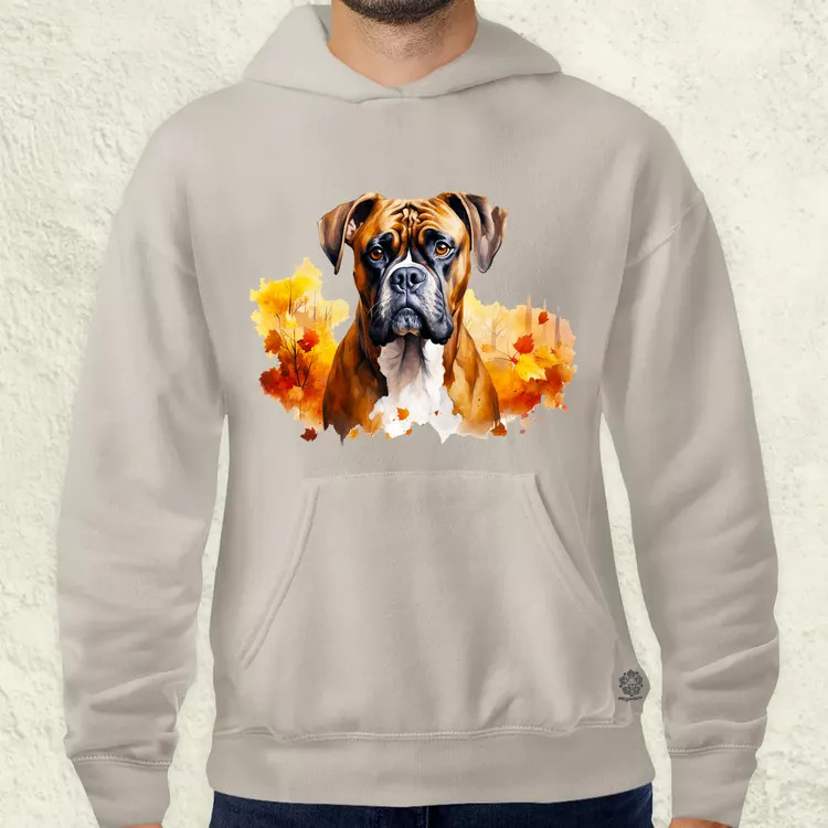 Őszi Boxer v2 férfi pulóver