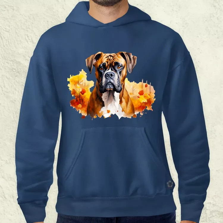 Őszi Boxer v2 férfi pulóver