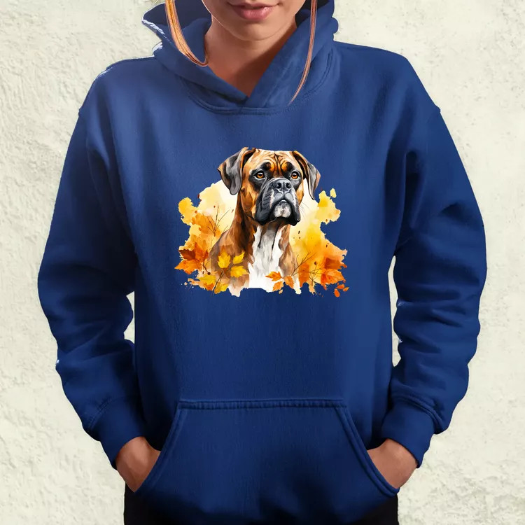 Őszi Boxer v4 női pulóver