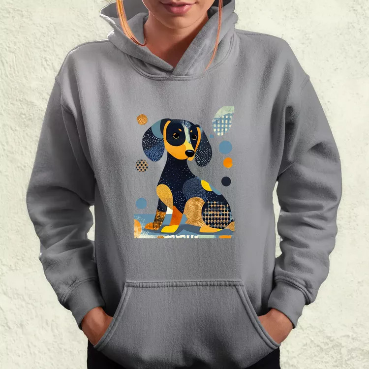 Pop art tacskó v1 női pulóver