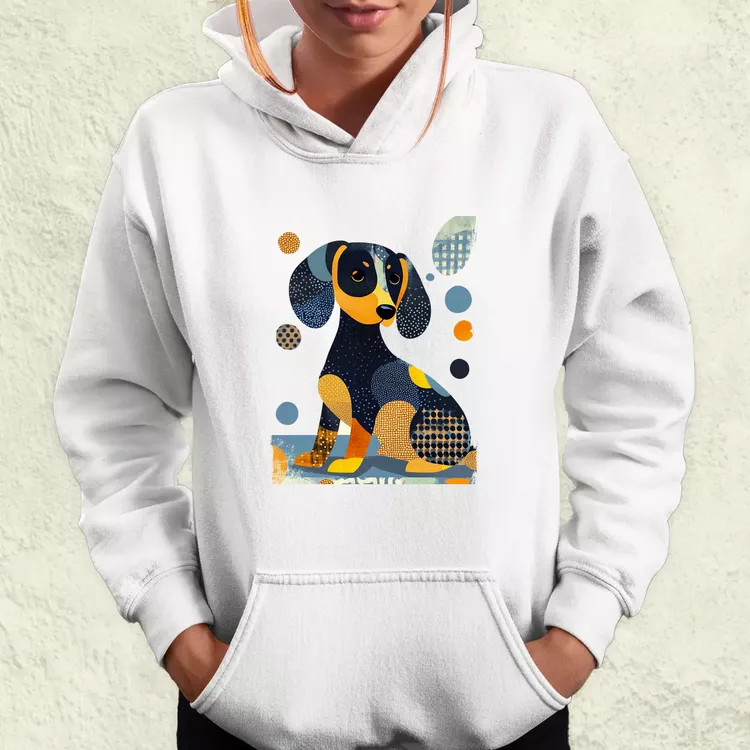 Pop art tacskó v1 női pulóver