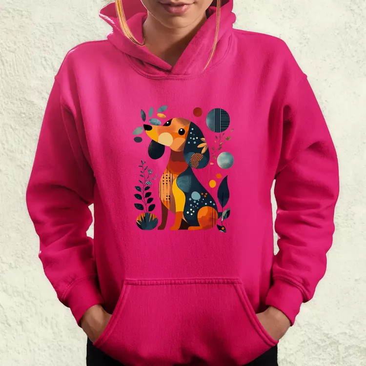 Pop art tacskó v2 női pulóver