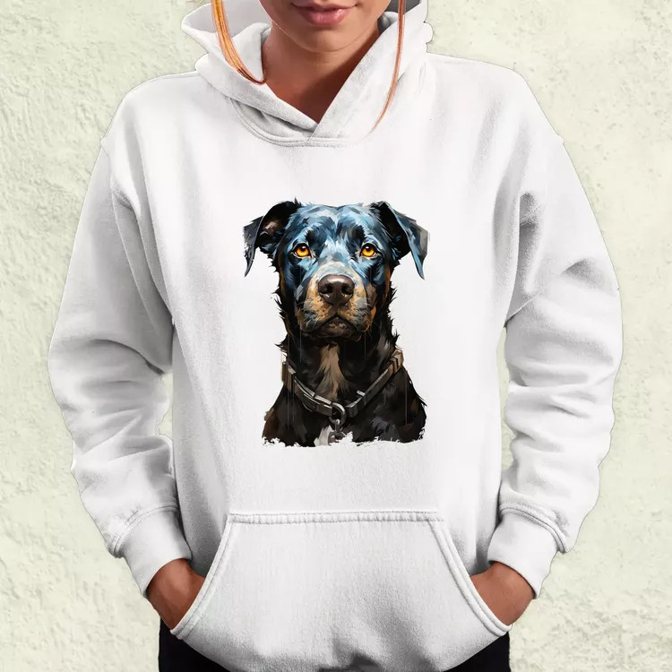 Rajz pitbull v1 női pulóver