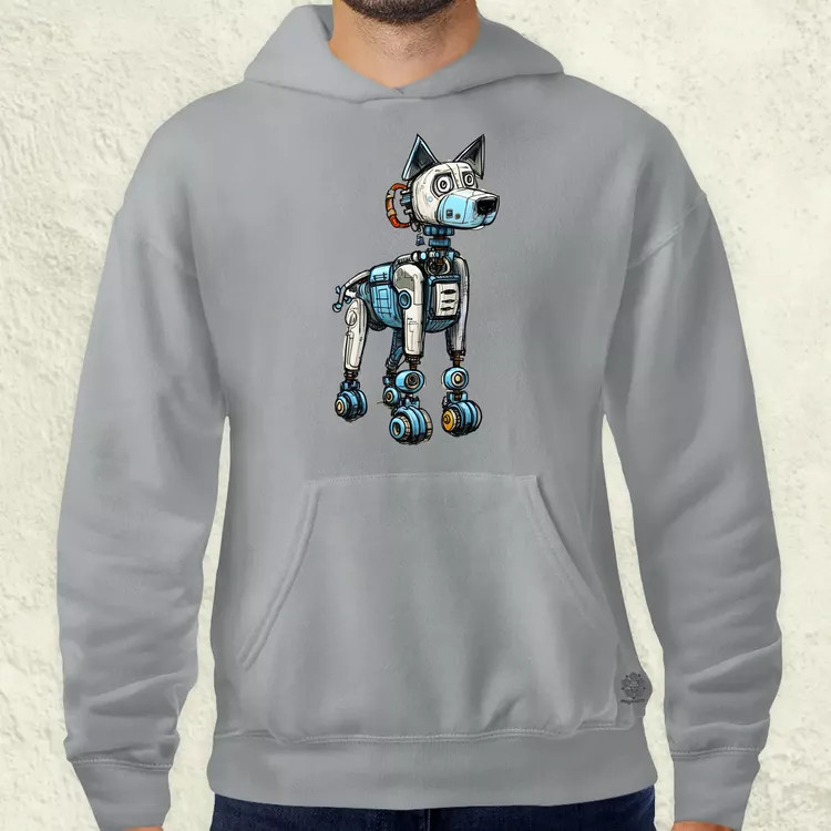 Robotkutya vázlat v6 férfi pulóver