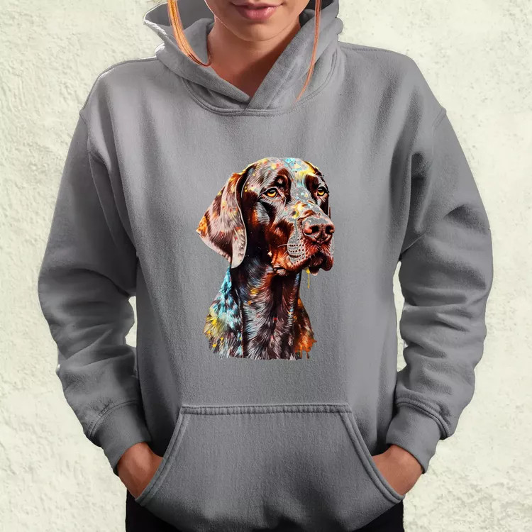 Rövidszőrű német vizsla v1 női pulóver