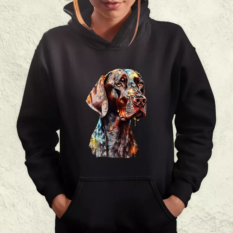 Rövidszőrű német vizsla v1 női pulóver