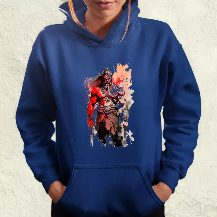 Barbár karakter v2 női pulóver