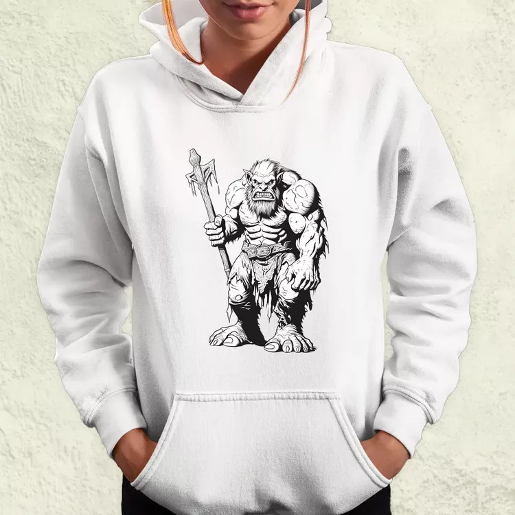 Barbár Ork v1 női pulóver