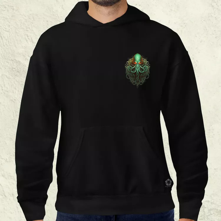 Cthulhu zseb férfi pulóver
