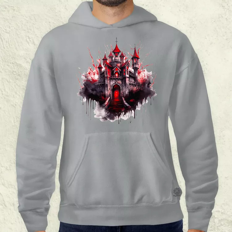 Drakula vára v1 férfi pulóver