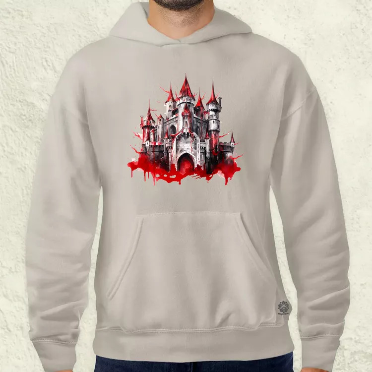 Drakula vára v2 férfi pulóver
