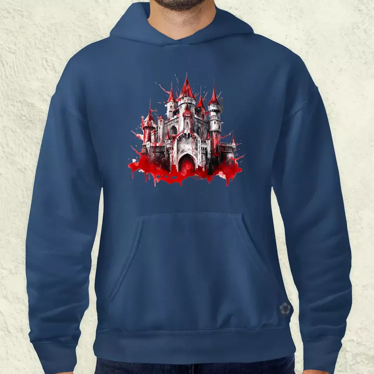 Drakula vára v2 férfi pulóver