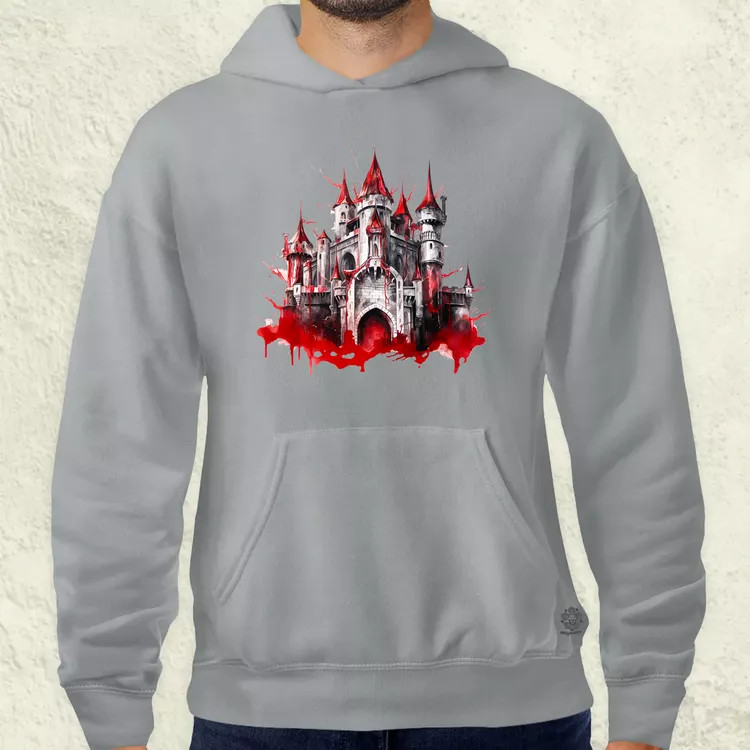 Drakula vára v2 férfi pulóver