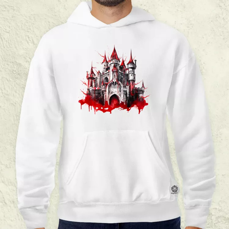 Drakula vára v2 férfi pulóver